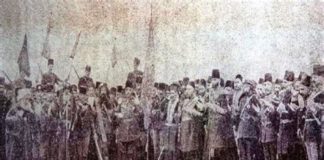 ابراهيم باشا الملي مع السلطان عبد الحميد