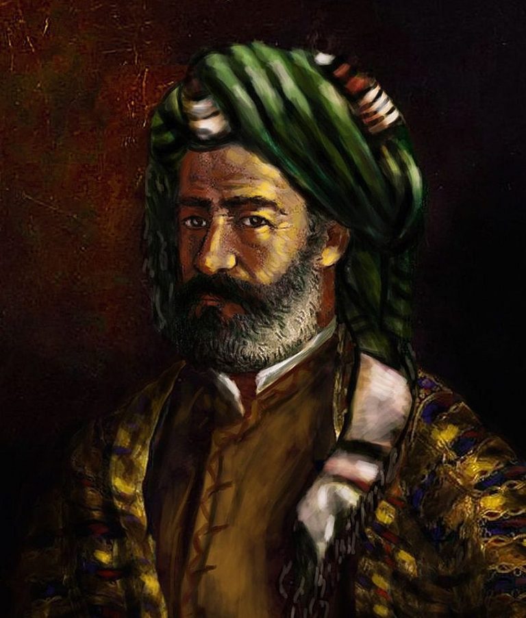 شيخ صوفي كردي وجيرانه المسيحيين
